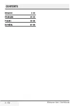 Preview for 2 page of Beko MQB 25332 BG User Manual