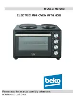 Preview for 1 page of Beko MSH28B Manual