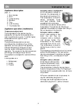 Preview for 9 page of Beko Multimode CM 400 Instructions Of Use