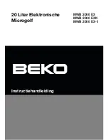 Предварительный просмотр 53 страницы Beko MWB 2000 EX Owner'S Instruction Manual