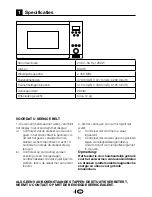 Предварительный просмотр 56 страницы Beko MWB 2000 EX Owner'S Instruction Manual