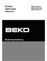 Предварительный просмотр 79 страницы Beko MWB 2000 EX Owner'S Instruction Manual