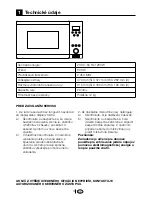 Предварительный просмотр 147 страницы Beko MWB 2000 EX Owner'S Instruction Manual