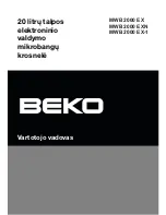 Предварительный просмотр 157 страницы Beko MWB 2000 EX Owner'S Instruction Manual