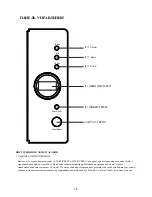 Preview for 17 page of Beko MWC 2010 EX Manual