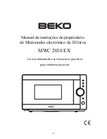 Preview for 38 page of Beko MWC 2010 EX Manual