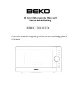 Preview for 47 page of Beko MWC 2010 EX Manual