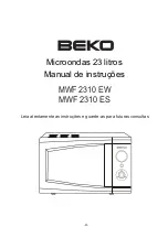 Предварительный просмотр 42 страницы Beko MWF2310ES Owner'S Instruction Manual