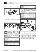 Preview for 20 page of Beko MWOTR 30100 BL Installation Manual