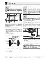 Preview for 29 page of Beko MWOTR 30100 BL Installation Manual