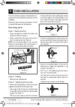 Preview for 12 page of Beko MWOTR30102SS Installation Manual