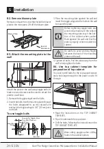 Preview for 24 page of Beko MWOTR30200CSS Installation Manual