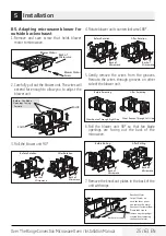 Preview for 25 page of Beko MWOTR30200CSS Installation Manual