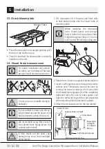 Preview for 30 page of Beko MWOTR30200CSS Installation Manual