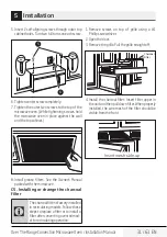 Preview for 31 page of Beko MWOTR30200CSS Installation Manual