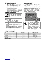 Preview for 22 page of Beko OCE 22300 User Manual