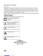 Preview for 2 page of Beko ODF 22309 User Manual