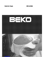 Beko OIE 21000 User Manual предпросмотр