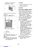 Предварительный просмотр 15 страницы Beko OIE 22500 XP User Manual