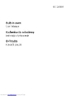 Предварительный просмотр 1 страницы Beko OIE 24301 User Manual