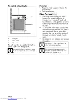 Предварительный просмотр 14 страницы Beko OIE 24301 User Manual