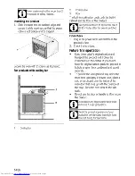 Предварительный просмотр 14 страницы Beko OIF 21101 User Manual