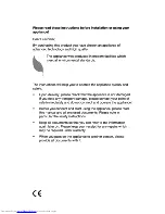 Preview for 3 page of Beko OIF 21300 Operating Instructions Manual