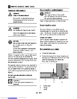 Предварительный просмотр 24 страницы Beko OIF 22300 User Manual