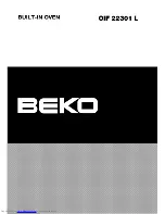 Beko OIF 22301 L User Manual предпросмотр