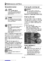 Предварительный просмотр 29 страницы Beko OIM 22500 P Operating Instructions Manual