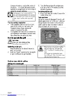 Предварительный просмотр 26 страницы Beko OIM 22500 XP User Manual