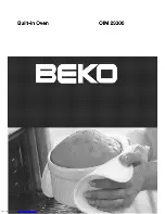 Beko OIM 23300 Manual preview