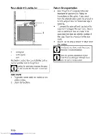 Предварительный просмотр 16 страницы Beko OIM 25500 P User Manual