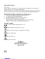 Preview for 2 page of Beko OIM 25901 User Manual