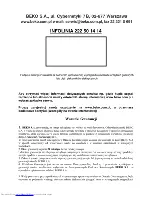 Preview for 78 page of Beko OIM 25901 User Manual