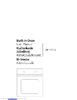 Предварительный просмотр 1 страницы Beko OIM 27201 User Manual