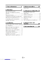 Preview for 3 page of Beko QC55F Installation, Operating And Maintanance Instructions