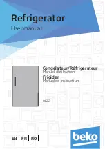 Preview for 1 page of Beko QL22 User Manual