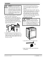 Preview for 13 page of Beko QWM84 User Manual