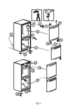 Предварительный просмотр 16 страницы Beko RCF553W Manual