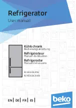 Preview for 1 page of Beko RCHE365K20W User Manual