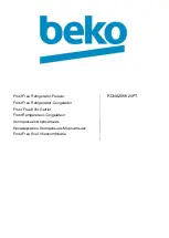 Preview for 1 page of Beko RCNA295K20PT Manual