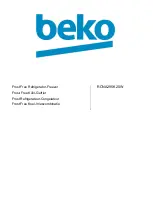 Preview for 1 page of Beko RCNA295K20W Manual