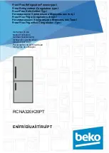 Beko RCNA320K20PT Instructions Of Use preview