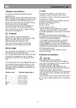 Предварительный просмотр 9 страницы Beko RCNA355E21W Instructions Of Use