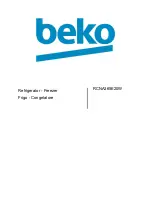 Preview for 1 page of Beko RCNA365E20W Manual