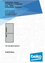 Beko RCNA365E32DZX Instructions For Use Manual preview