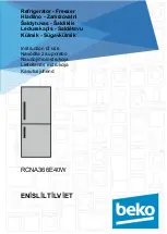 Preview for 1 page of Beko RCNA366E40W Instructions Of Use