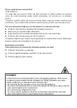 Preview for 3 page of Beko RCNA366I40ZXBN Instructions Of Use