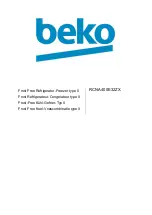 Preview for 1 page of Beko RCNA400E32ZX Manual